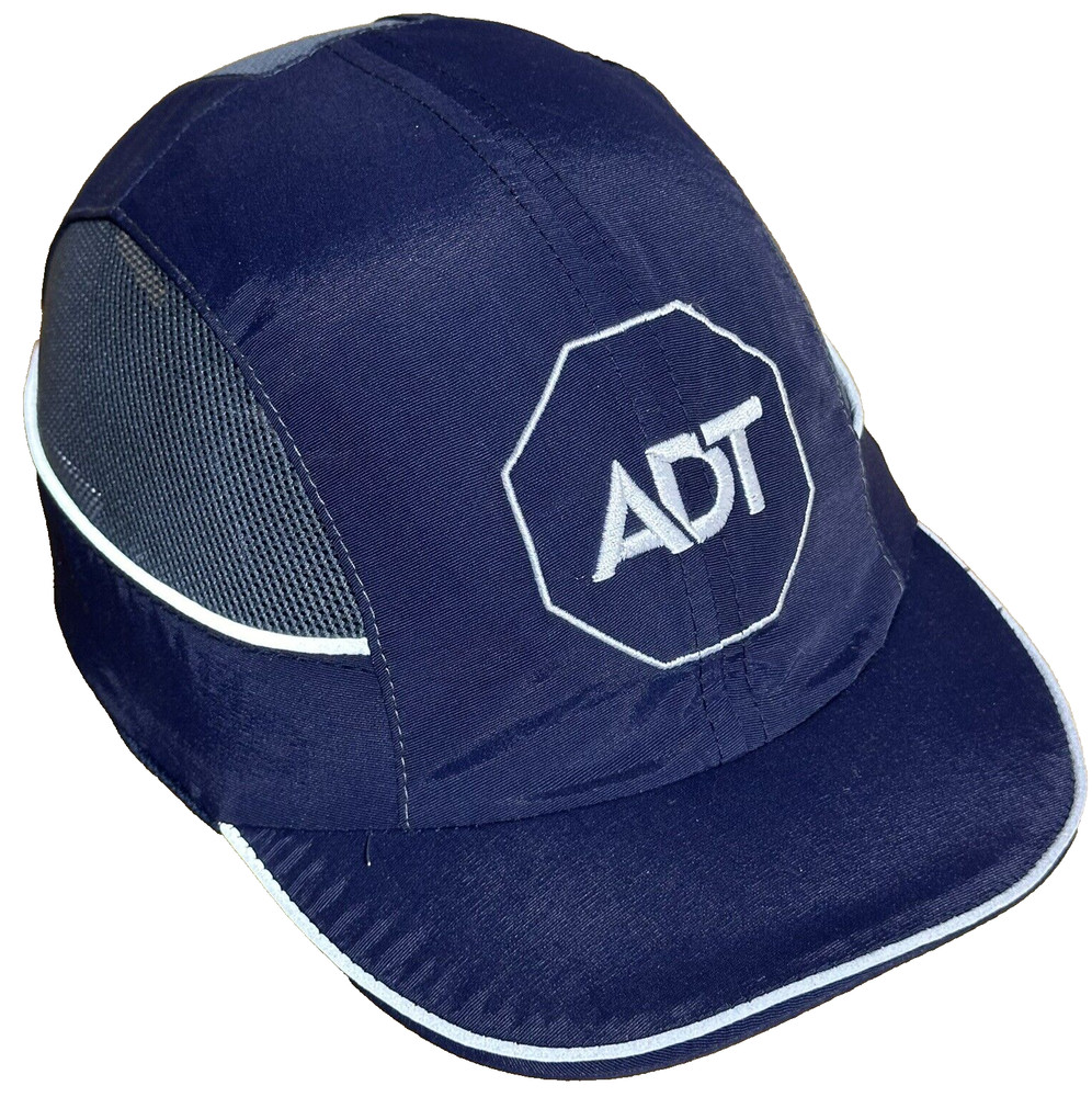 ADT Ergodyne 23375 8960 Long Brim Navy Bump Cap w/ LED Lighting Tech