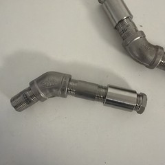 45 Degree Elbow 1/2″ Socket Weld Class 150 Cast 316 WHIT ACCESORIES