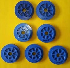 Snail lock DIAMOND RESIN Wet Polishing Pads for MARMOMECCANICA LCV backsplash