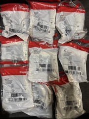 9 Pack. Wiremold 700 Series Inside Internal Elbow Fitting V717 Ivory