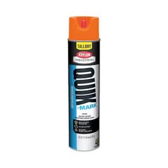 Krylon Industrial T03700004 Inverted Marking Paint, 22 Oz., Fluorescent Orange,