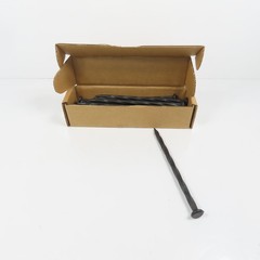 EasyFlex 1989N-24C 8″ Landscape Edging Anchoring Spikes Black Nylon 24 Count