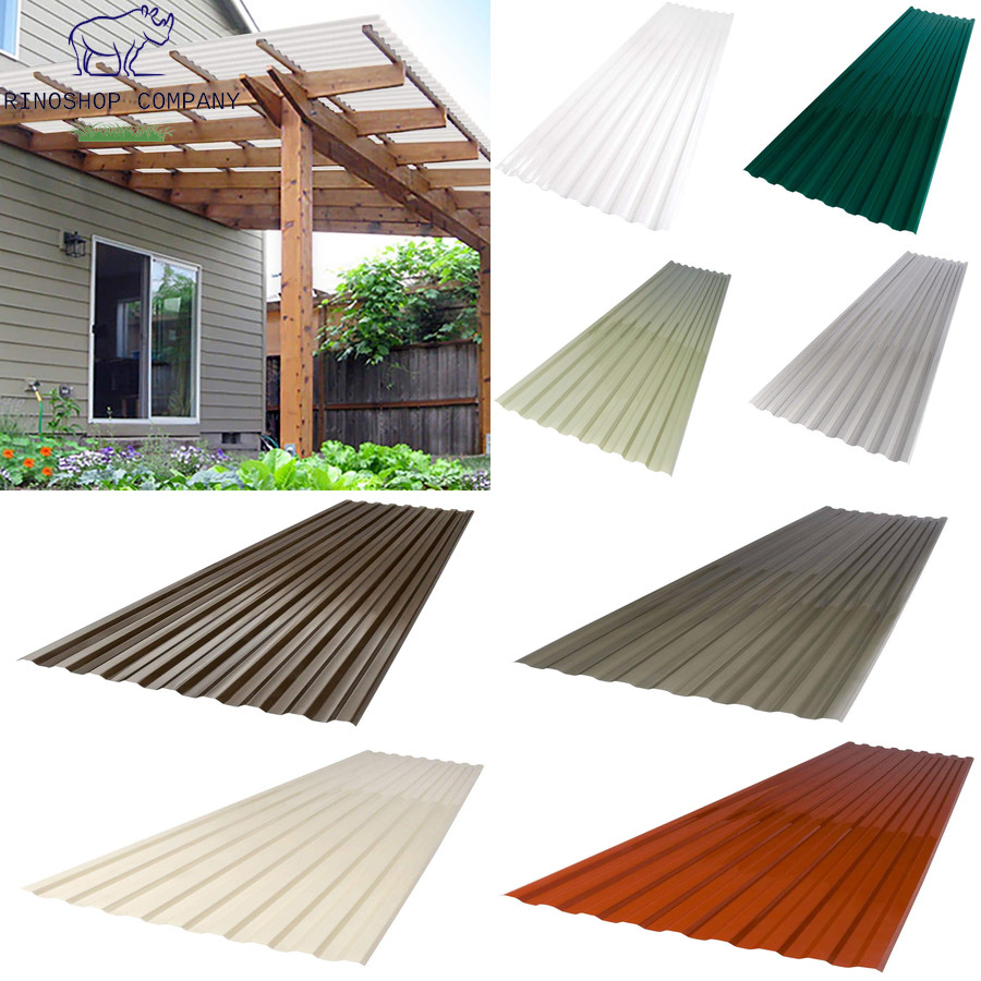 ROOF PANEL 26 In. X 6 Ft. Opal Polycarbonate
