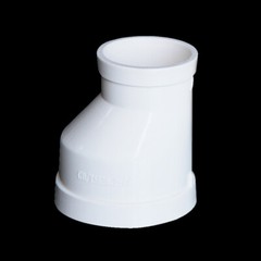 PVC Eccentric Template Pipe Fitting 50-160mm Reducing Connector Reducer Adapter