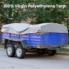 Sunvigor Tarp Waterproof 10x20Ft, Heavy Duty Tarp Cover Extra Thick 14 Mil Te…