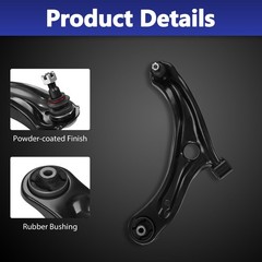 Front Lower Control Arm w/ Ball Joint Sway Bar Link 2015-2019 Honda Fit 4Pcs