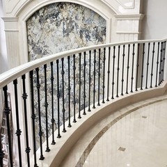 Elecmate Staircase Iron Balusters Of 10 Stair Balusters 1/2 Square Metal