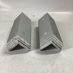 16x Metal Angle Brackets Pre Punched 6″ x 2.75″ x 2”