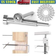 40 Pack 1/8 Inch Invisible Cable Railing Hardware Kit Tensioners 4×4 Post New
