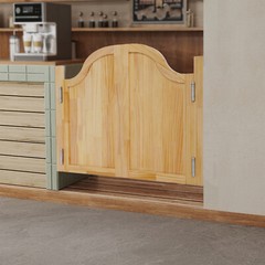 Partition Door Swing Solid Wood Door Partition Door for Shop Entrance Partition