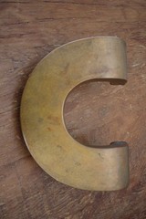 Vintage Architectural Heavy Brass Door Pull Trimco Original Cost $1,700