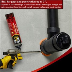 Great Stuff PRO Gaps and Cracks, 24oz, Case of 12, Foam Gun, 2 Cans Cleaner