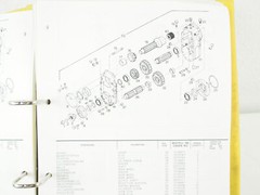 Liebherr A310 Typ 376 Hydraulikbagger Ersatzteilkatalog Spare parts list 1994