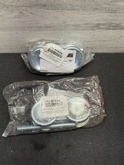 Lot of 2 — 4PE58 Wheel Bracket, 2 1/8 in W, 4 5/8 in L 4PE58 New