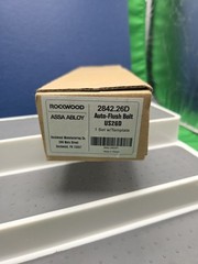 Rockwood 2842 Assa Abloy 2842.26D Automatic Flush Bolt US26D New Box Template