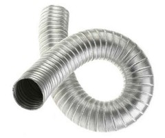 95mm/2.5m Aluminium Flexible Hose Alloy Air Duct Pipe Duct Intake