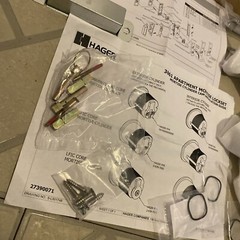HAGER 3800 Series APARTMENT Mortise Lock Set NEW,3850,3861