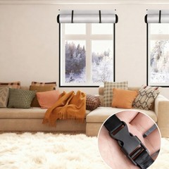Window Insulation Kit, 3 Layers Oxford Fabric Panels and Cotton Filling with …