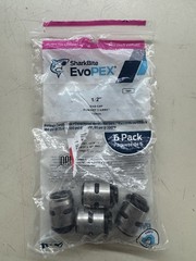 Sharkbite Evopex 1/2” Push To Connect T X 1/2′ End Stop 4 Pack