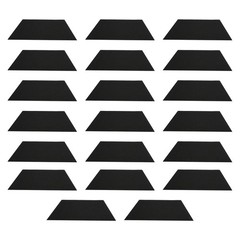 20 Pcs Square Carpet Peel and Stick Floor Carpet Self-Adhesive Carpet 60*60cm