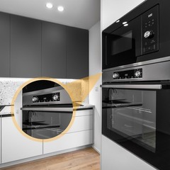 uxcell 2Pcs 304 Stainless Steel Sheet Gap Filler, 30″ x 30″x3″, Brushed Black
