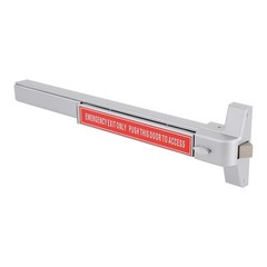 Push Bar Door Locks Metal Panic Bar For Exit DoorsExterior Lever 65cm SALE