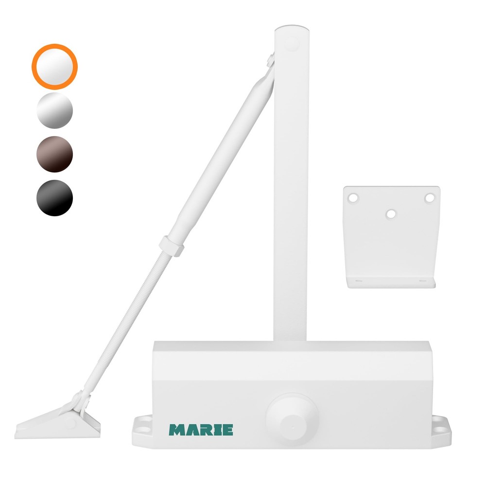 Marie Hold Open Door Closer Applies Regular, Jamb Mounting,Adjustable Automatic