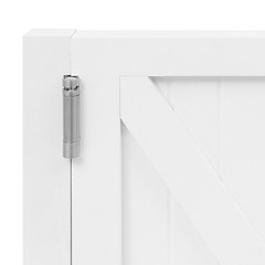 Modern Pine Wood Dual Partition Door Partition Door Porch Entrance Door 70*90cm