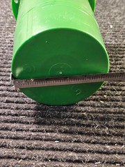 (QTY 10) 5″ Non-Metallic Holform Concrete Sleeve Form 5″ OD X 8-3/4″ L , Green