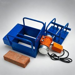 110V Manual Interlocking Brick Making Machine Portable Solid Block 7.8×3.9×2.3″