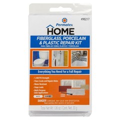 Devcon 002-90217 Fiberglass, Porcelain and Plastic Repair Kit – White/Almond