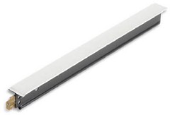 USG INTERIORS SDX 216 Cross Tee, White, Fire Rated, 1-In. x 2-Ft.