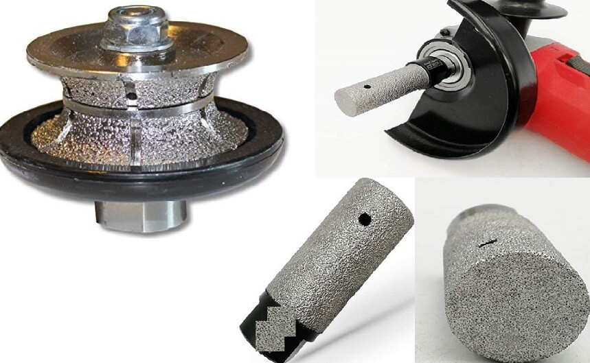 10mm Diamond Finger Bit Milling bit 10mm Full Bullnose Router Bit Granite Marble