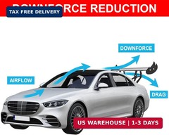 Upgrades Universal Spoiler, 43.3″ Car Spoiler GT Style Trunk Spoiler -Adjustable