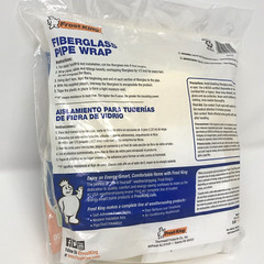 Frost King Pipe Wrap Insulation Kits 3″ x 1/2″ x 25′ Fiberglass R Value 1.6