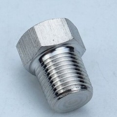 Stainless Steel 304 Pipe Fitting Outer Hex Plug1/8″ 3/8″1/4″3/4″1/2″MIP NPT Male