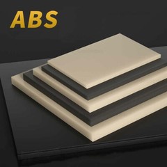 ABS Flat Black White Engineering Plastic Sheet 1mm – 40mm Thick Various Lengths