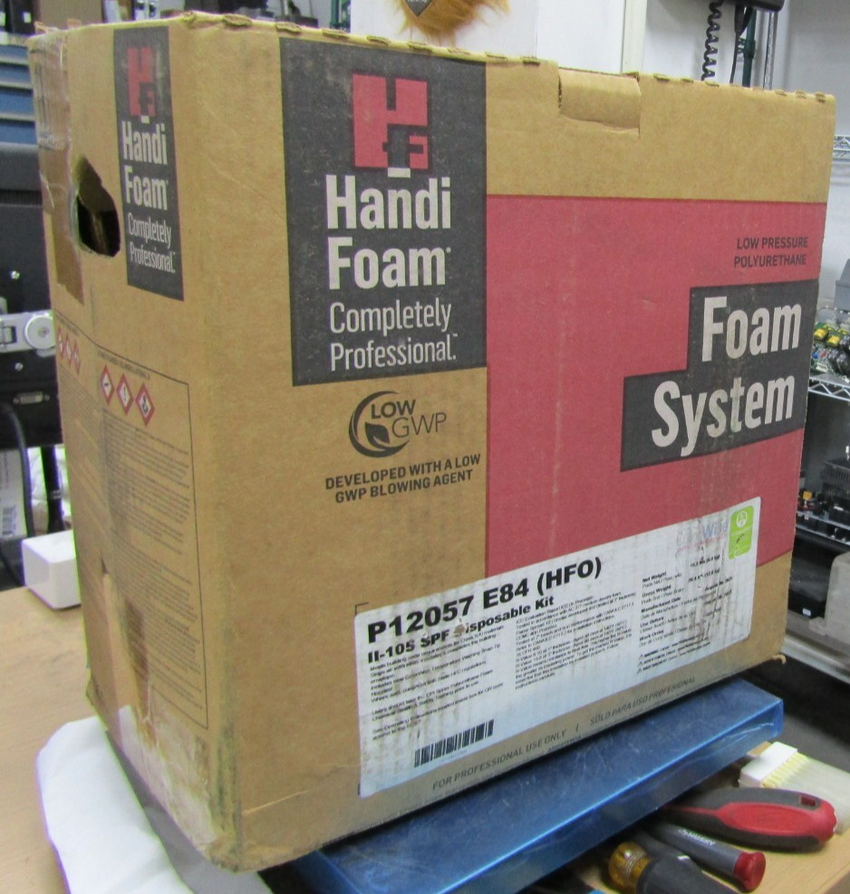 😏 NEW HANDI-FOAM 2-PART SPRAY FOAM INSULATION KIT P12057 E84 (HFO)