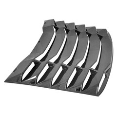 Carbon Fiber Print Rear Sun Window Louver Cover Camaro 2016-2023 FZ-WDLR-CC16