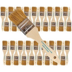 Pro Grade – Chip Paint Brushes – 36 Ea 1.5 Inch Chip Paint Brush Light Brown
