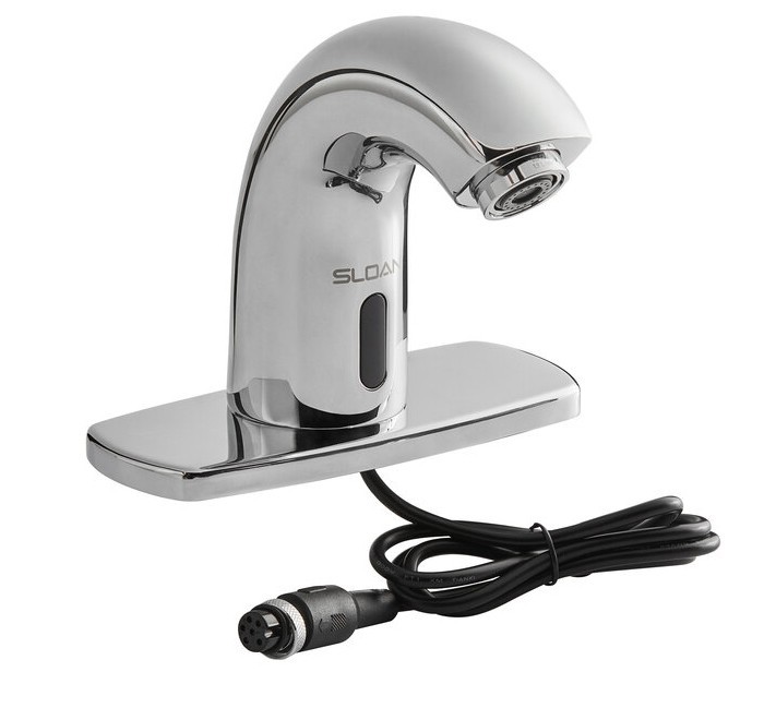 SLOAN SF2150-4 BATTERY OPERATED AUTOMATIC FAUCET FOR 4″ OR SINGLE HOLE MOUNTING