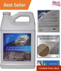 Color Enhancer Sealer for All-Natural Stone and Pavers. Marble, Travertine, L…
