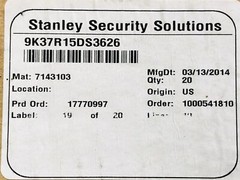 Stanley Best 9K37R15DS3626 Classroom Cylindrical Lever Lock w/ Contour angle