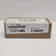 10 pcs DON-JO 1432 626 Cast Aluminum Door Stopper Coated Satin Nickel Plated.