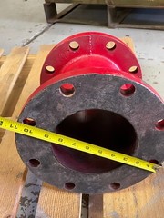 Eccentric Reducer 6″ x 5″ Class 150 Flanged End, Ductile Iron, 250-psi CWP