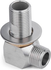 2-in-1 Wall Mount Faucet Install Kit – 1/2″ NPT, 304 Stainless Steel
