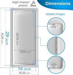 Access Panel for Drywall – 14 x 29 inch – Wall Hole Cover – Access Door – Ac…