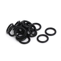 20pcs Black 18 x 14 x 2mm Industrial Flexible Rubber O Ring Oil Sealing Grommets