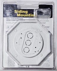 ***Arlington Industries (8161) Siding Mounting Kit (For Flat Surface) Wall Plate