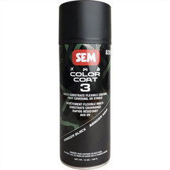 SEM Paints Color Coat 3 Ranger Black 16 oz Aerosol SEM.82053